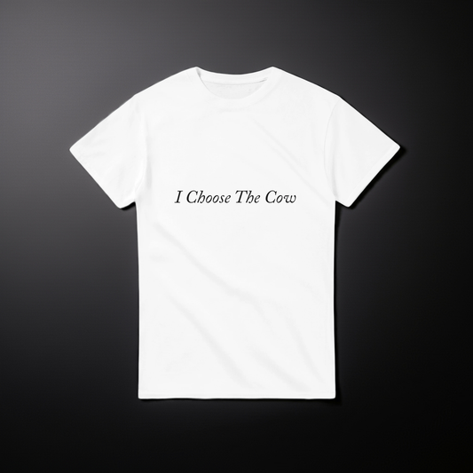 I Choose The Cow T Shirt